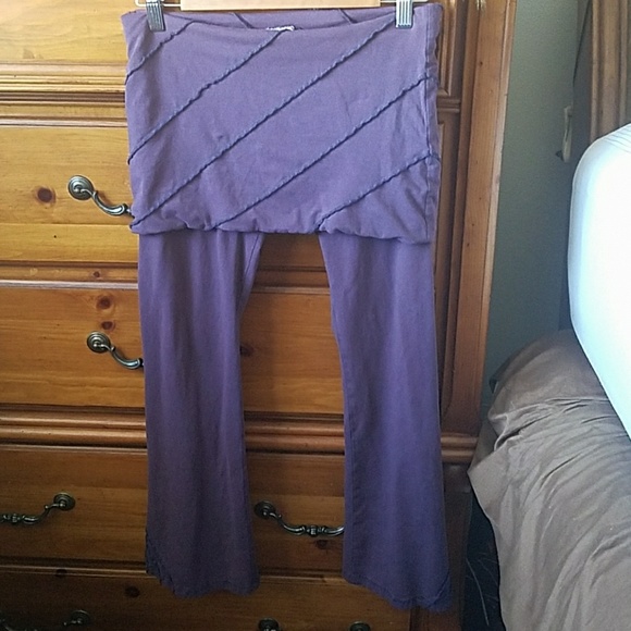 Synergy Organic Clothing Pants - Synergy Organic skirted pants boho medium